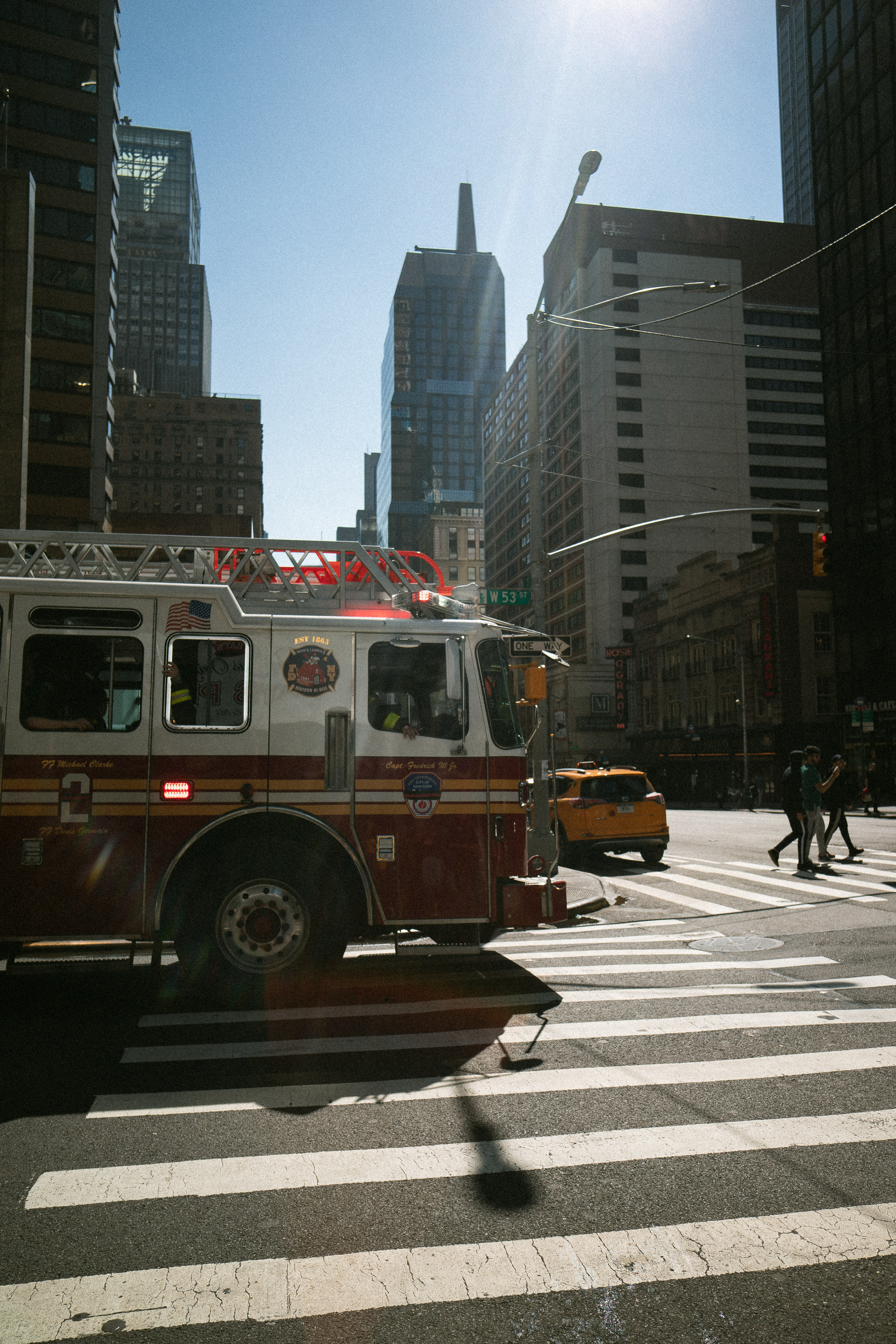 Walking around NYC